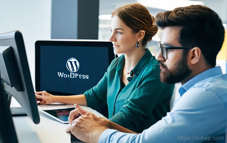 워드프레스 체인 오브 리스폰서빌리티 구현 - **Prompt 1: The Magic of Chain of Responsibility in WordPress Development**
    A focused male or fe...