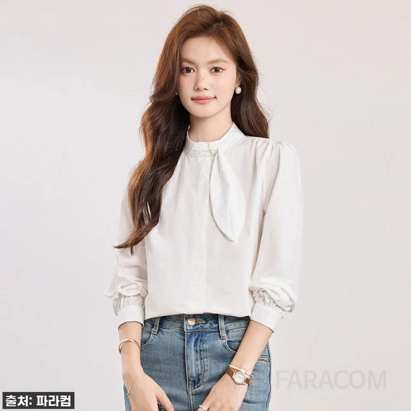 가을 필수템! 퍼프소매 블라우스 찐후 관련 이미지 1