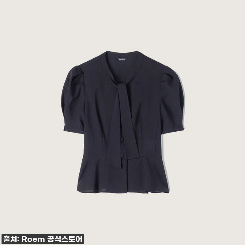 로엠 자켓형 타이 블라우스, 이 가격 관련 이미지 1
