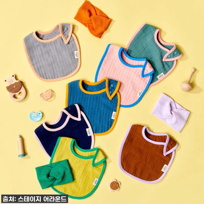 육아 필수템! 젤라또 아기 침받이 턱 관련 이미지 1