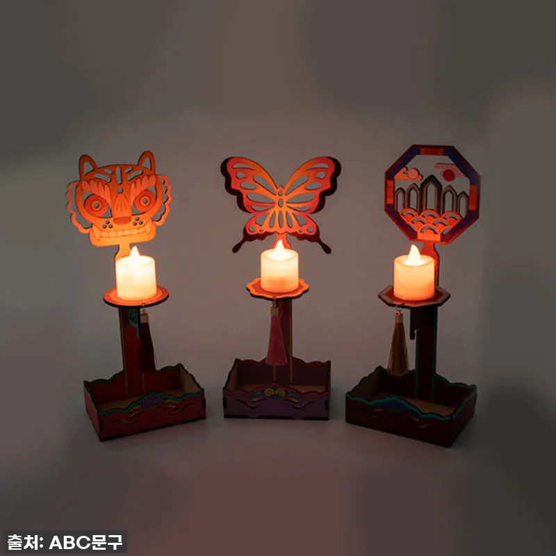 ✨ 품절임박? ✨ 민화샵 호랑이 촛대 관련 이미지 1