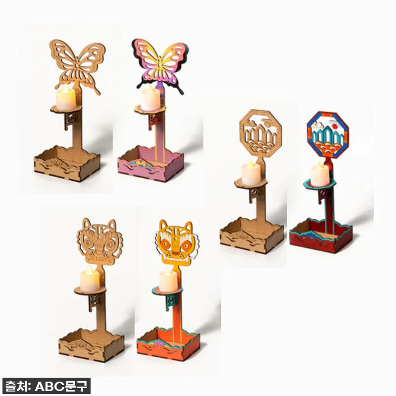 ✨ 품절임박? ✨ 민화샵 호랑이 촛대 관련 이미지 2