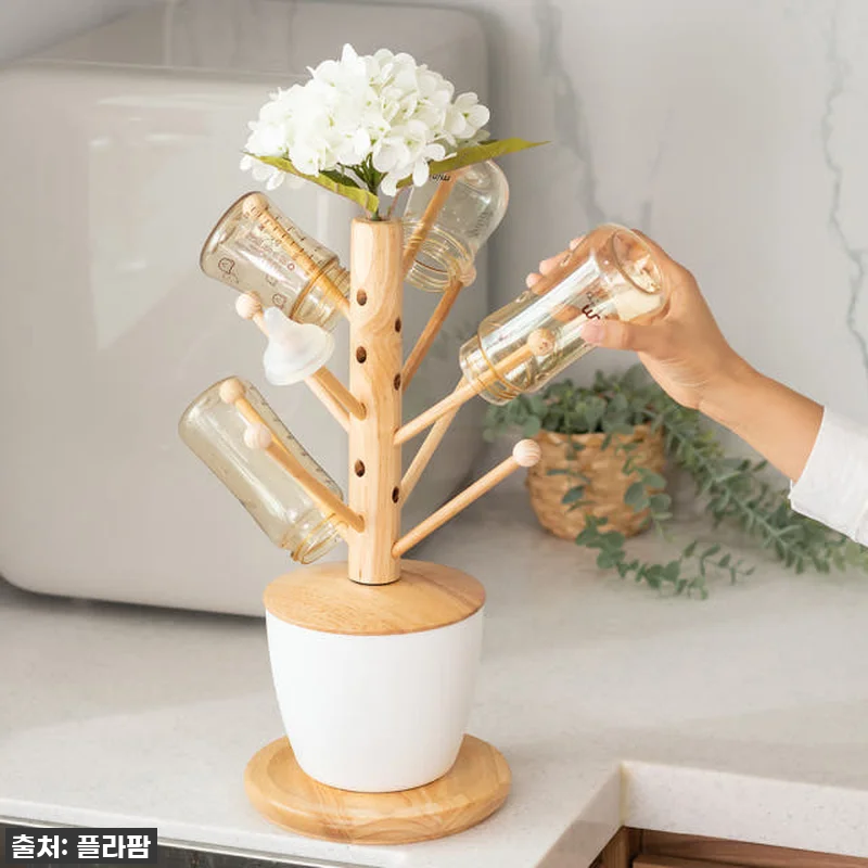 뉴코코맘 플라워 젖병건조대 찐후기: 관련 이미지 1