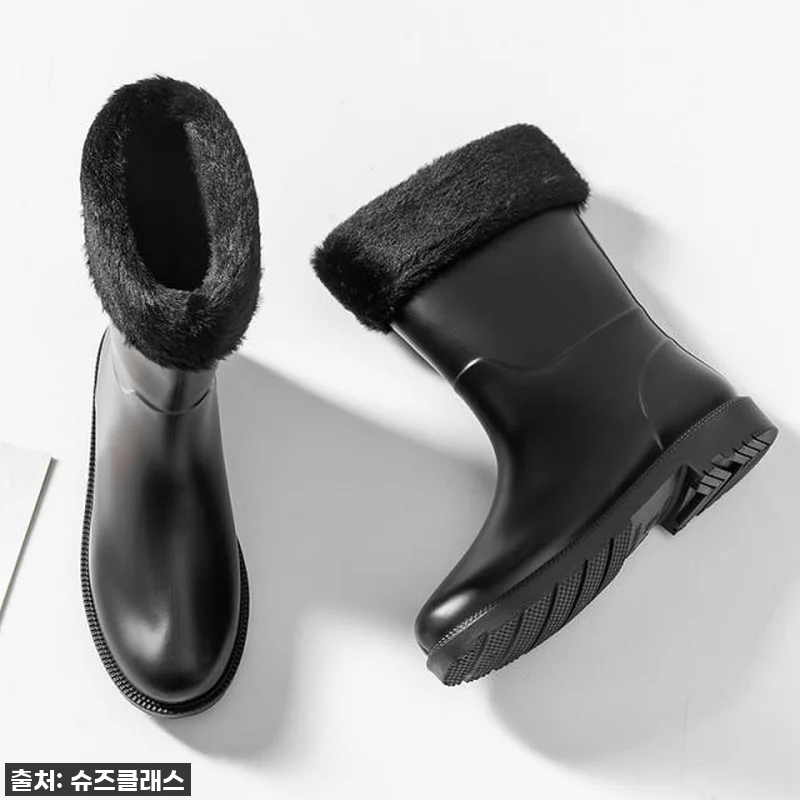 겨울 필수템 등극! 털 장화 미들 레 관련 이미지 3