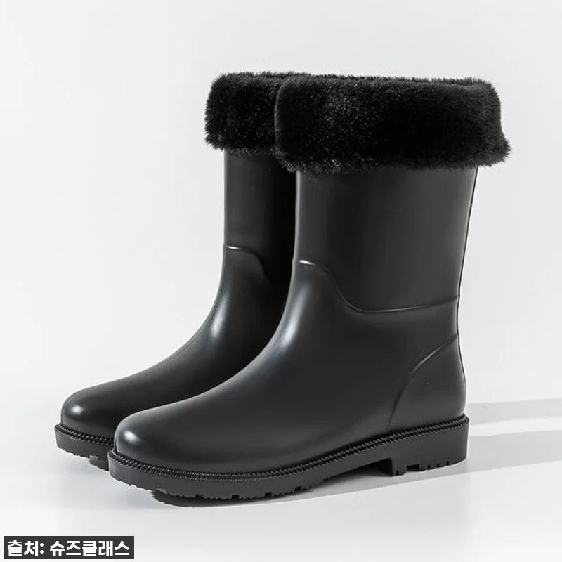 겨울 필수템 등극! 털 장화 미들 레 관련 이미지 4