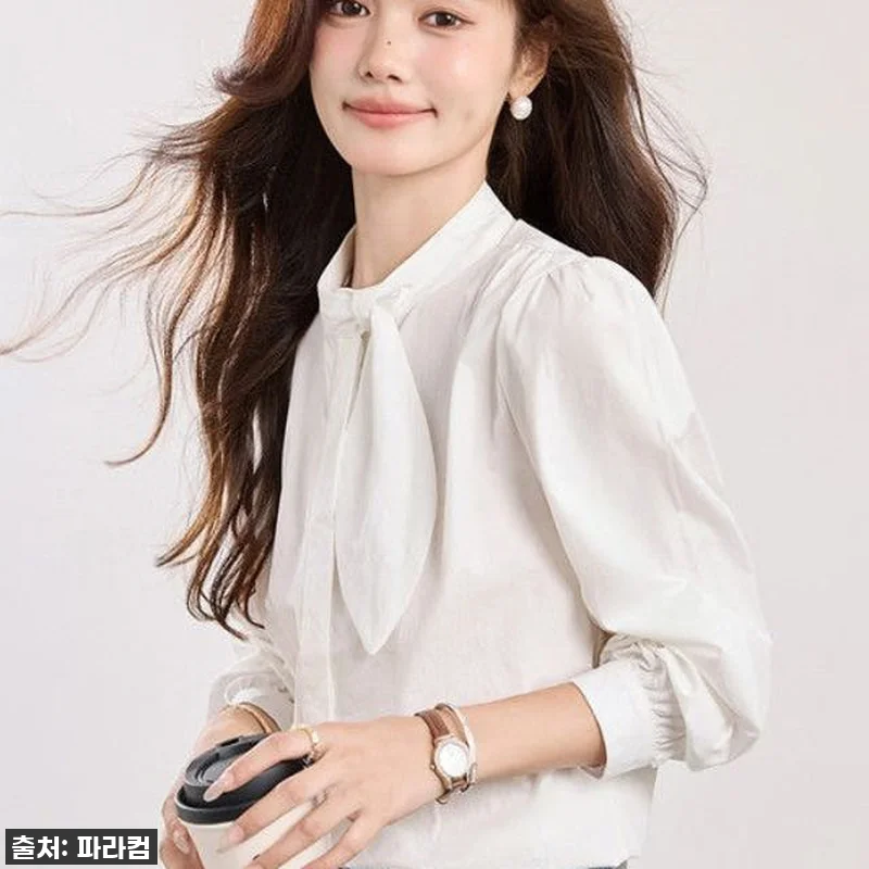 가을 필수템! 퍼프소매 블라우스 찐후 관련 이미지 5