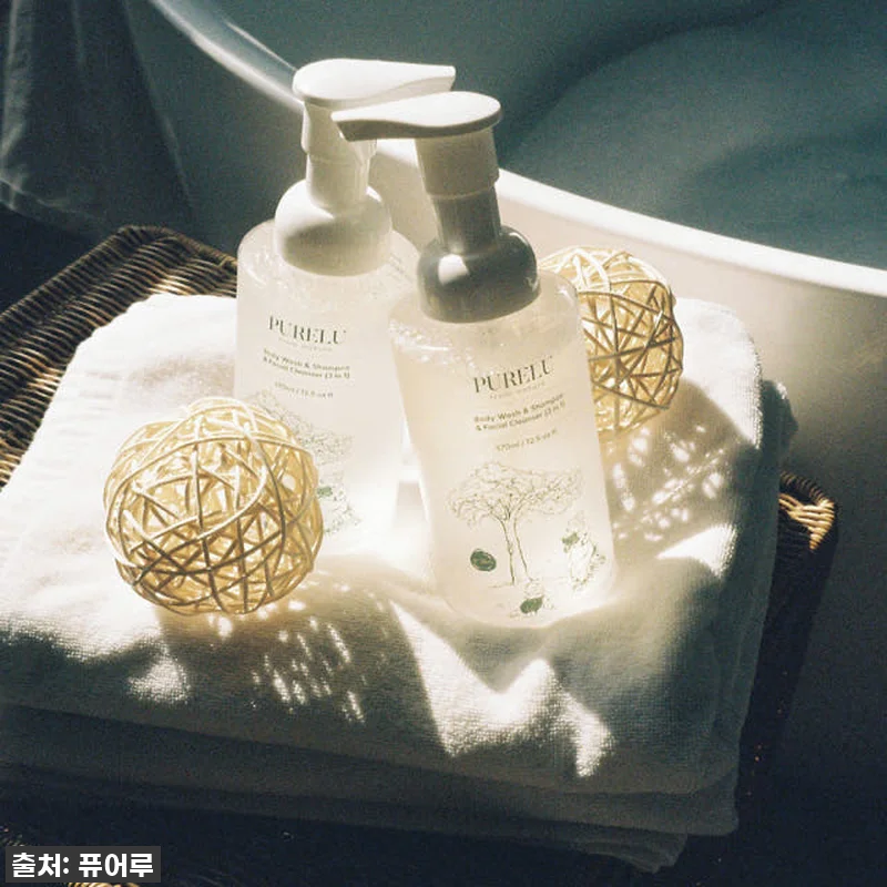 퓨어루 아기 바디워시 샴푸 폼클렌징 관련 이미지 5