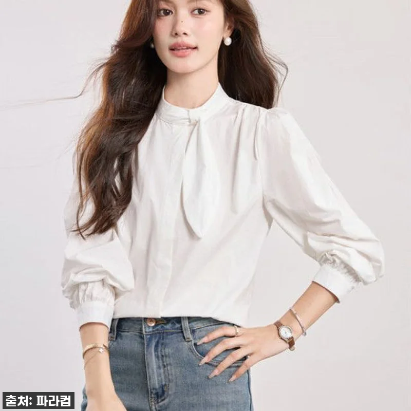 가을 필수템! 퍼프소매 블라우스 찐후 관련 이미지 6