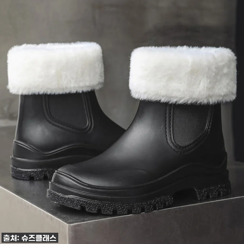 겨울 필수템 등극! 털 장화 미들 레 관련 이미지 7