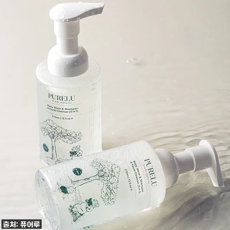 퓨어루 아기 바디워시 샴푸 폼클렌징 관련 이미지 9