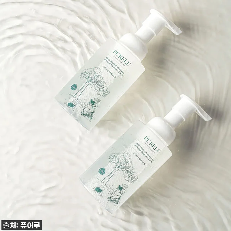 퓨어루 아기 바디워시 샴푸 폼클렌징 관련 이미지 10