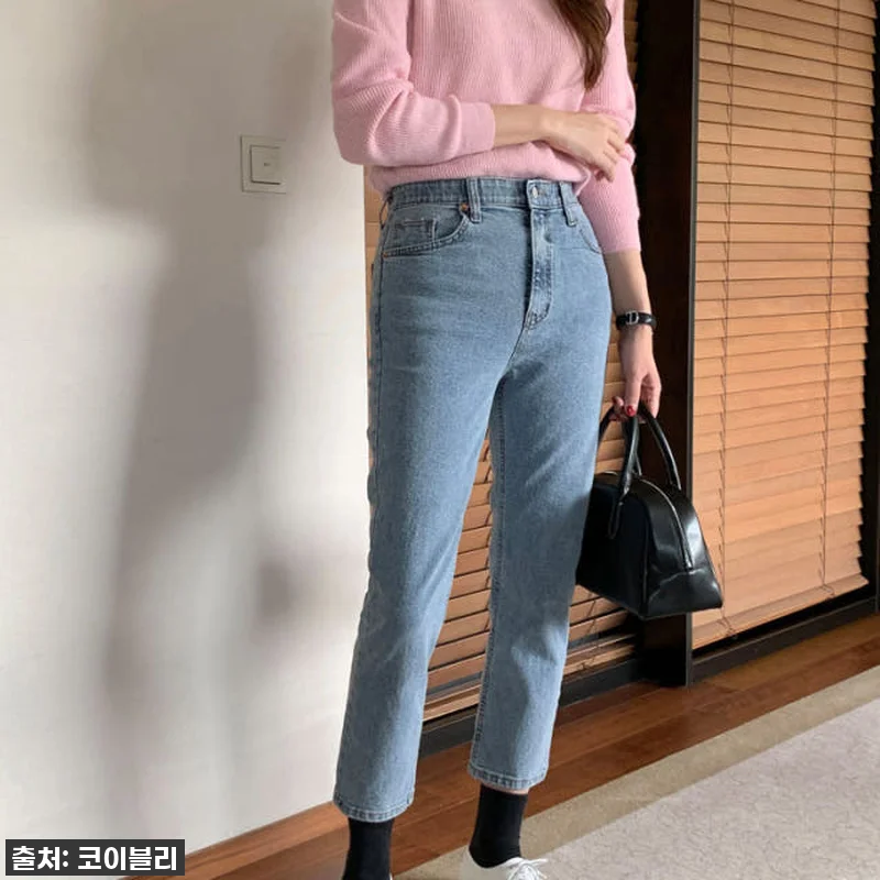 인생핏! 하이웨스트 보이핏 일자 청바 관련 이미지 10