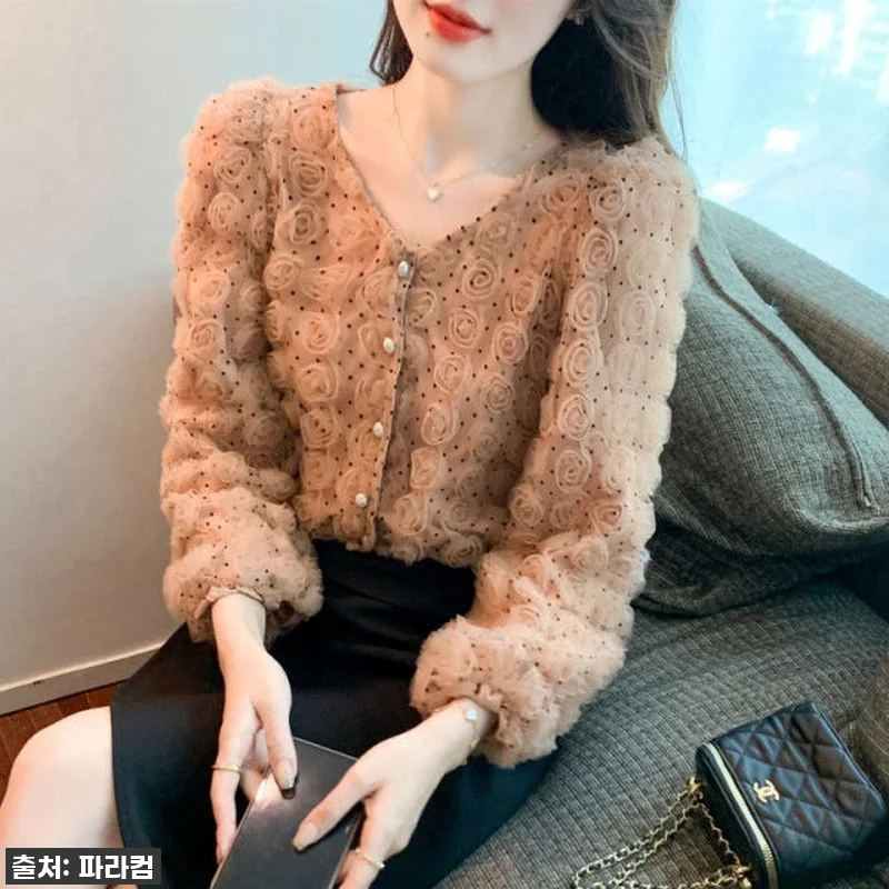 🍂가을 필수템 등극! 꽃무늬 레이스 관련 이미지 1