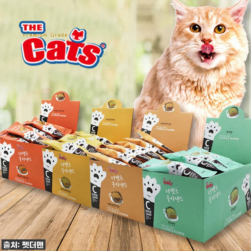 더캣츠 쿠키샌드 고양이쿠키 고양이과자 관련 이미지 1