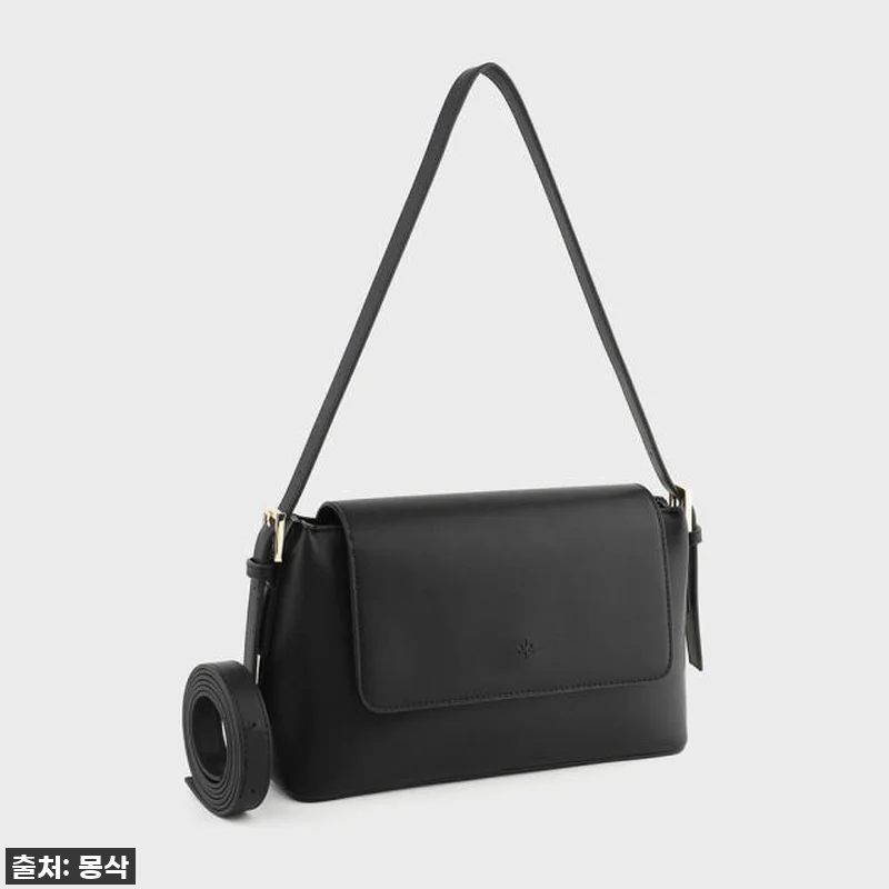 찐후기: 몽삭 모니카 바게트백 블랙, 관련 이미지 1