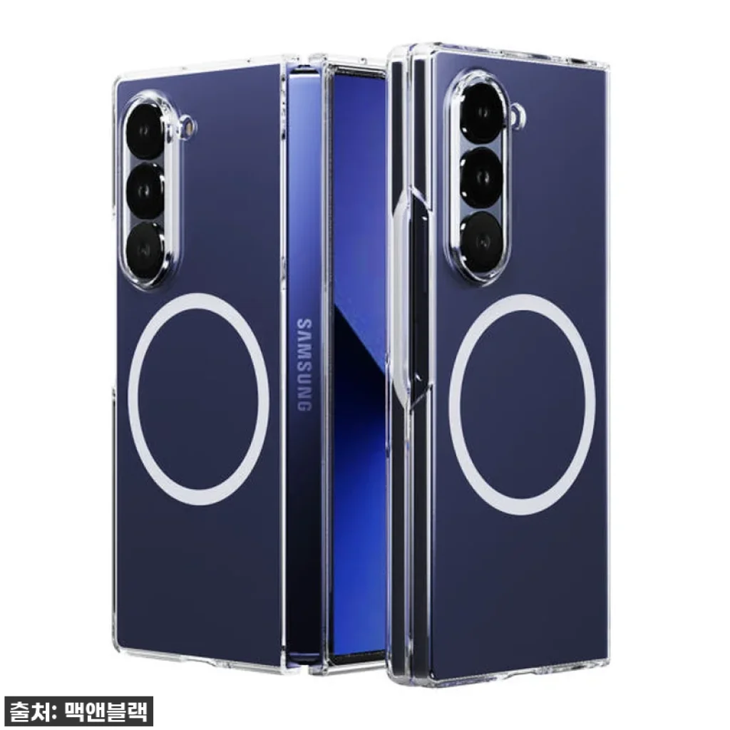 이슈템 떴다! 갤럭시Z 폴드6 맥앤블랙 2배자력 맥세이프 케이스, 찐사용후기 대방출!