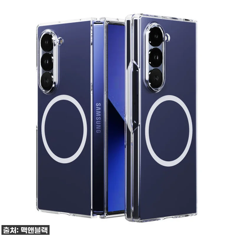 이슈템 떴다! 갤럭시Z 폴드6 맥앤블랙 2배자력 맥세이프 케이스, 찐사용후기 대방출!