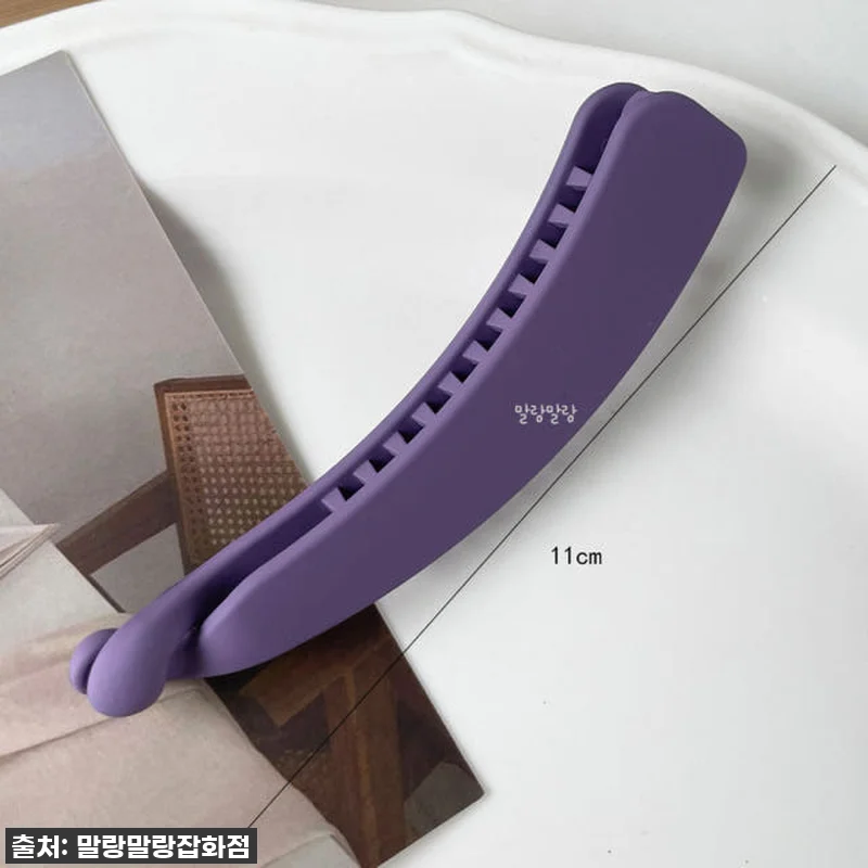 🌟 긴머리 필수템! 무광 바나나핀, 관련 이미지 1