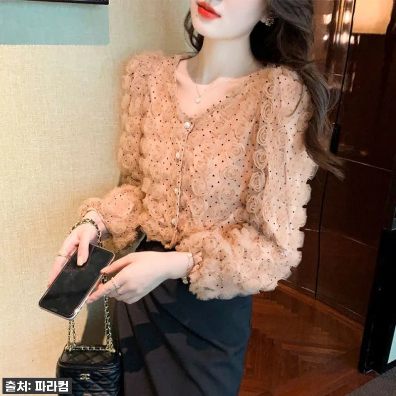 🍂가을 필수템 등극! 꽃무늬 레이스 관련 이미지 2