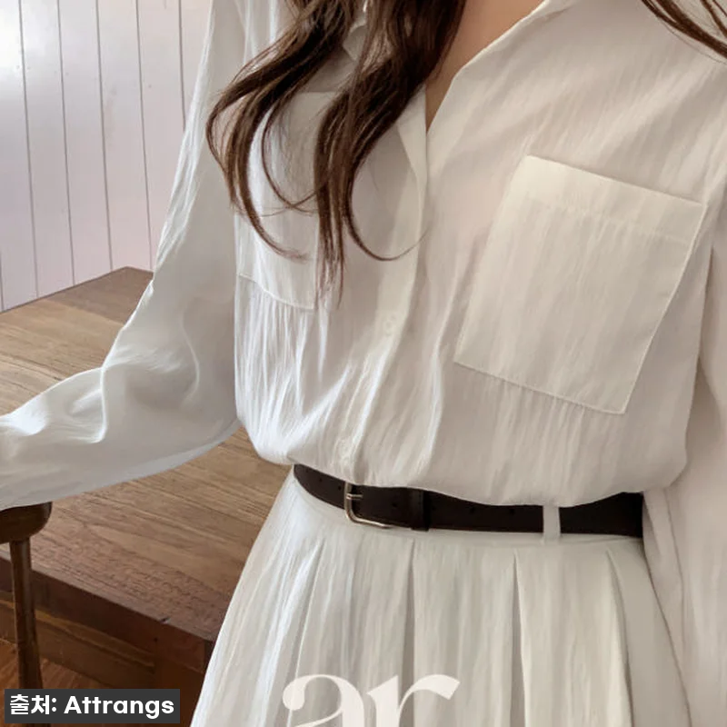 찐후기! 샌더린 벨트 세트 플리츠 셔 관련 이미지 2