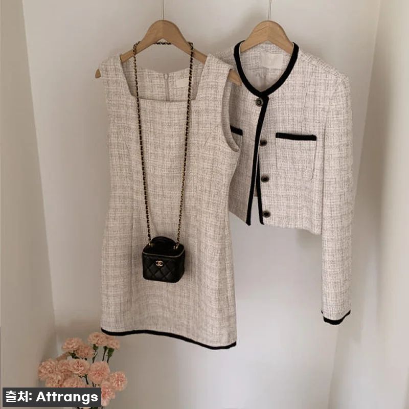 인생 하객룩 등극! 헤이미 셋업 트위 관련 이미지 2