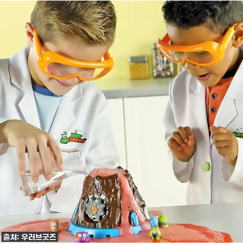 아이들 눈이 휘둥그레! "화산폭발 놀 관련 이미지 2