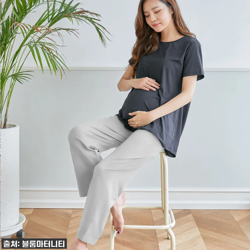 찐 내돈내산! 블룸마터니티 와이드 임 관련 이미지 2