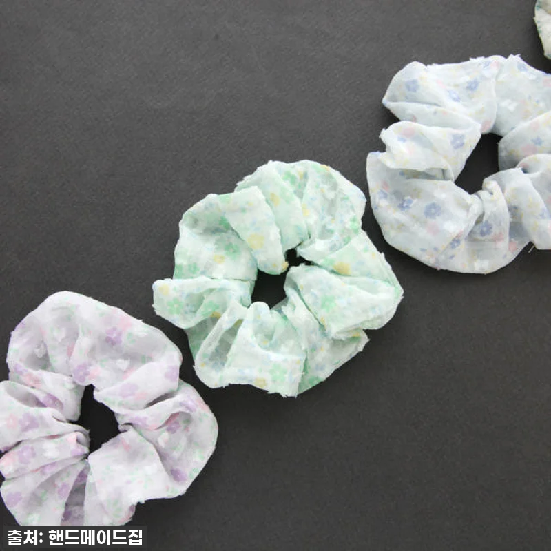 품절대란템! 솜사탕 꽃 곱창머리끈, 관련 이미지 3