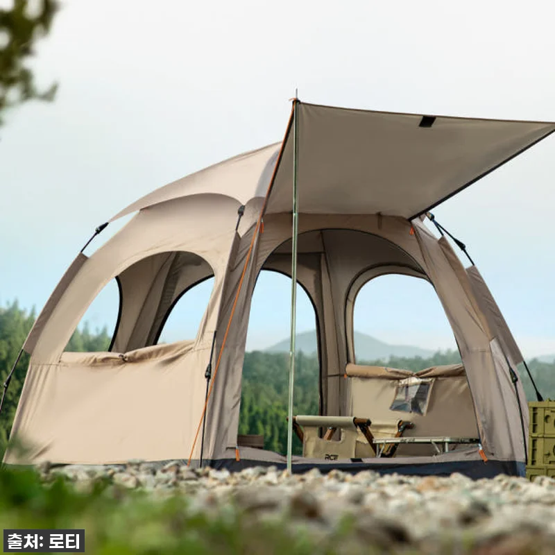 육아맘 강추! 로티캠프 원터치 텐트 관련 이미지 2