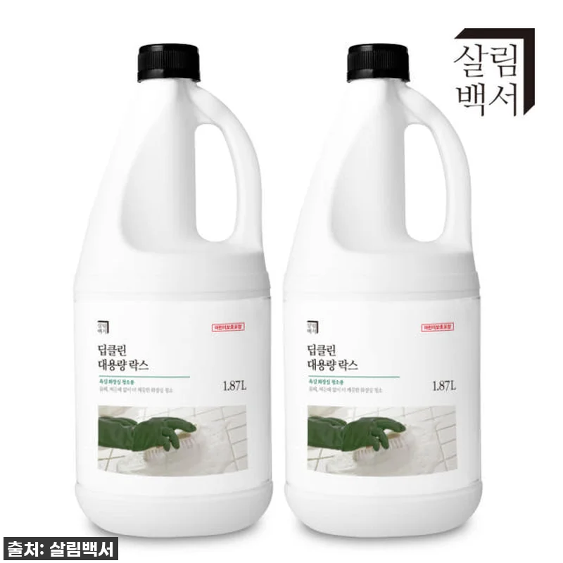 찐후기! 살림백서 딥클린 락스로 욕실 관련 이미지 4