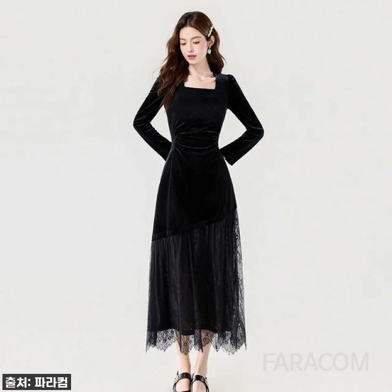 가을 필수템 득템! 여성 플리츠 벨벳 관련 이미지 4