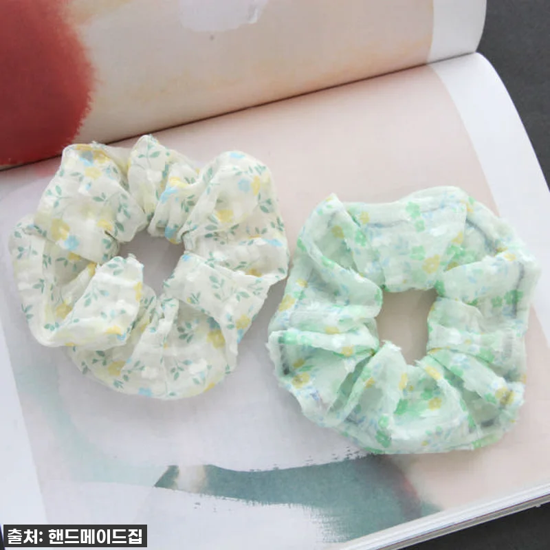 품절대란템! 솜사탕 꽃 곱창머리끈, 관련 이미지 4