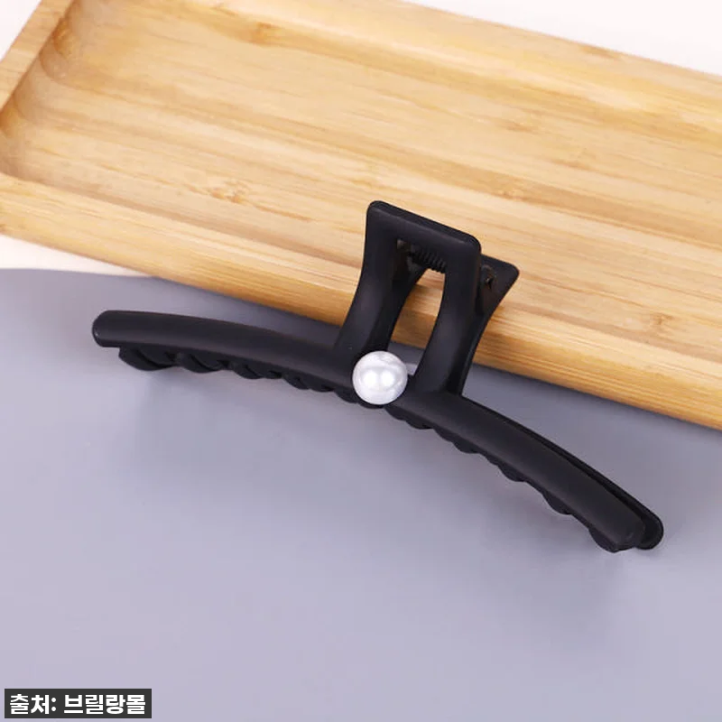 모던펄 매트 올림머리 헤어 집게핀 찐 관련 이미지 4