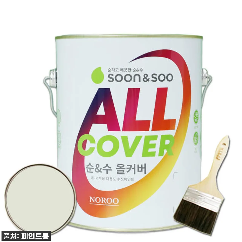 노루 순앤수 올커버 페인트 1L 에그 관련 이미지 4