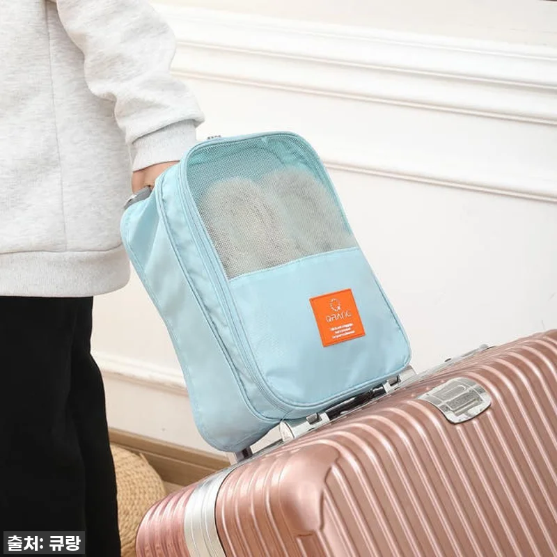 여행 필수템 등극! 큐랑 신발 파우치 관련 이미지 4