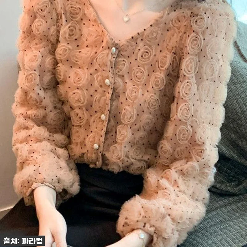 🍂가을 필수템 등극! 꽃무늬 레이스 관련 이미지 5