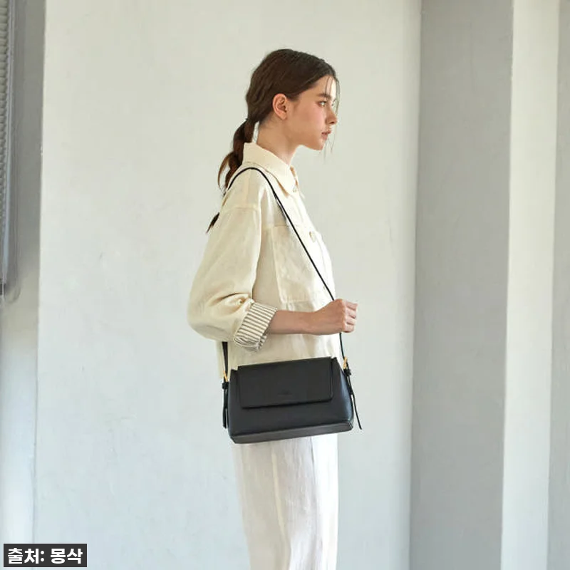 찐후기: 몽삭 모니카 바게트백 블랙, 관련 이미지 5