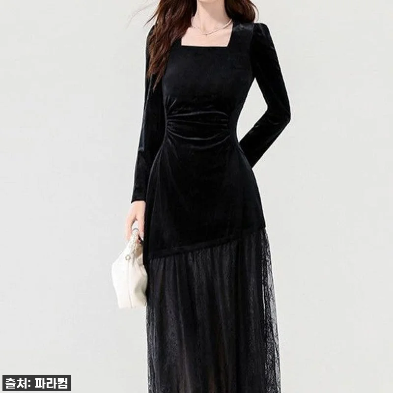 가을 필수템 득템! 여성 플리츠 벨벳 관련 이미지 6