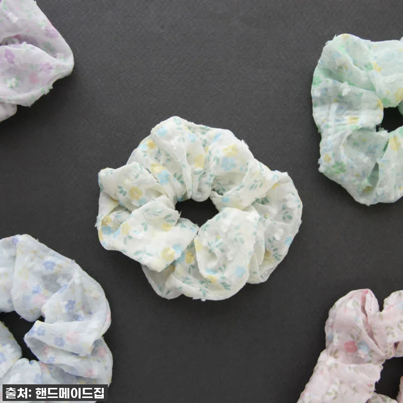 품절대란템! 솜사탕 꽃 곱창머리끈, 관련 이미지 6