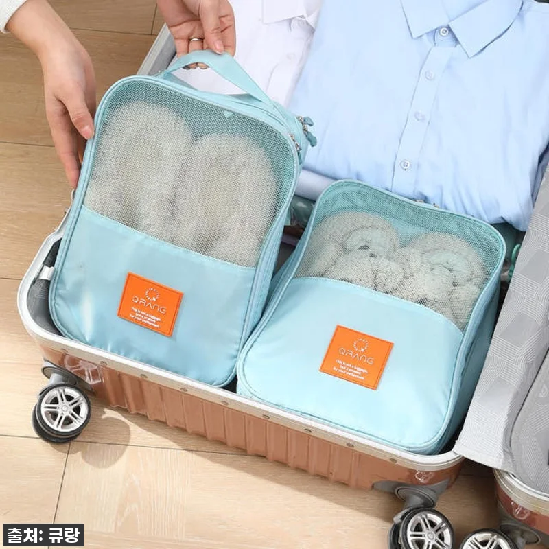 여행 필수템 등극! 큐랑 신발 파우치 관련 이미지 6