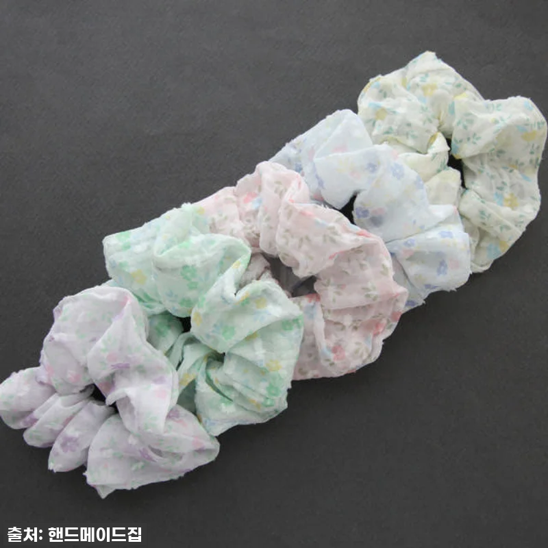 품절대란템! 솜사탕 꽃 곱창머리끈, 관련 이미지 7