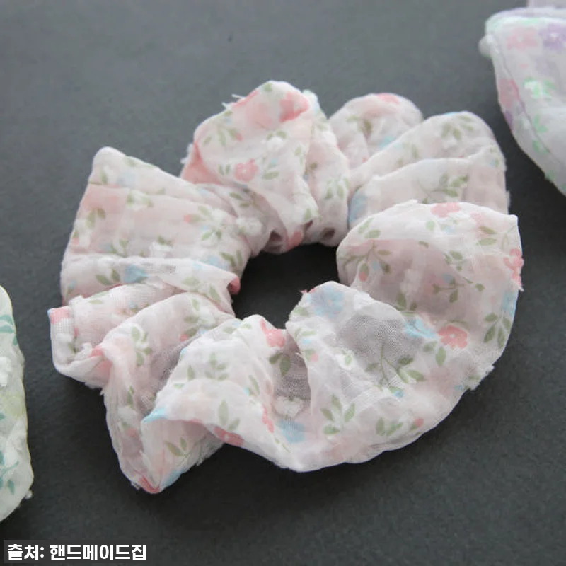 품절대란템! 솜사탕 꽃 곱창머리끈, 관련 이미지 8