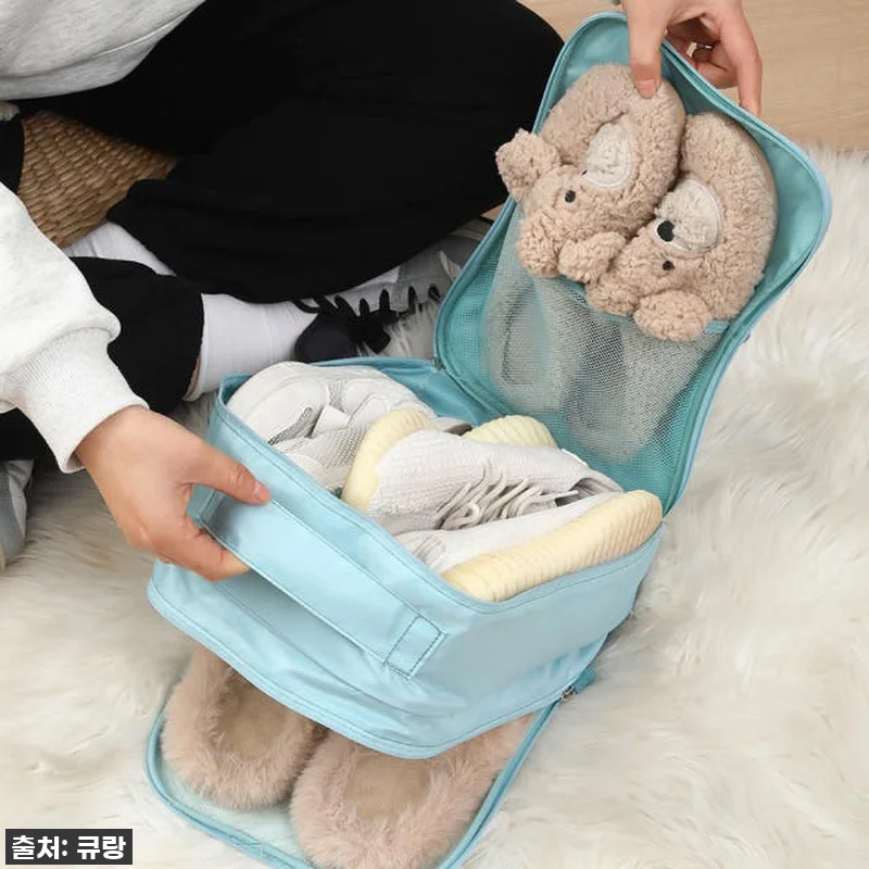 여행 필수템 등극! 큐랑 신발 파우치 관련 이미지 8