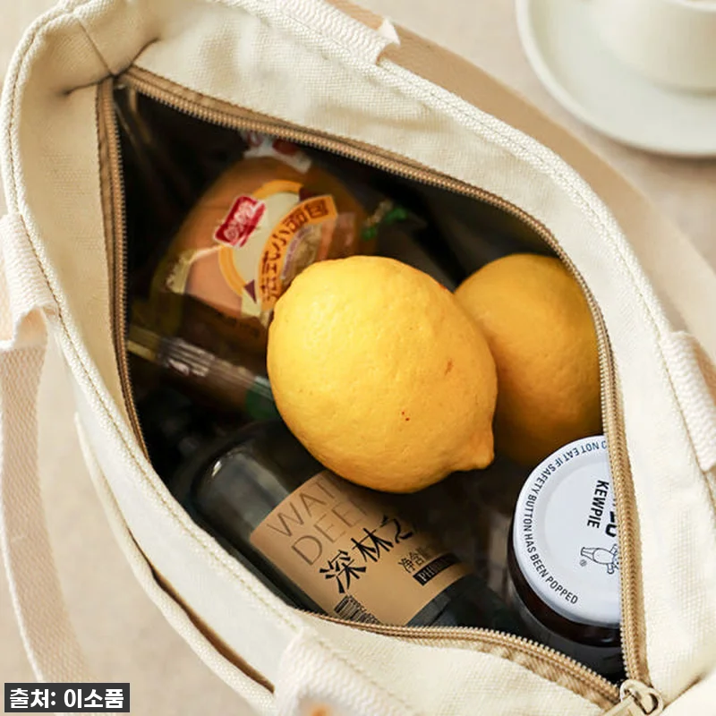 이슈템! 캔버스 보온보냉 도시락가방, 관련 이미지 8