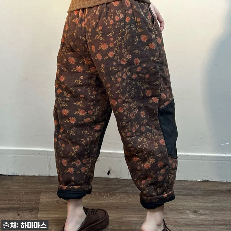 올겨울 필수템! 하마마스 여성누비바지 관련 이미지 1