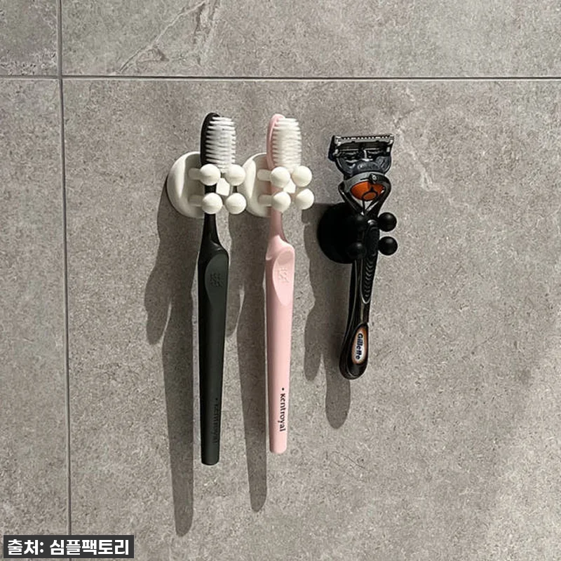 심플팩토리 실리콘 칫솔걸이 찐후기! 관련 이미지 1