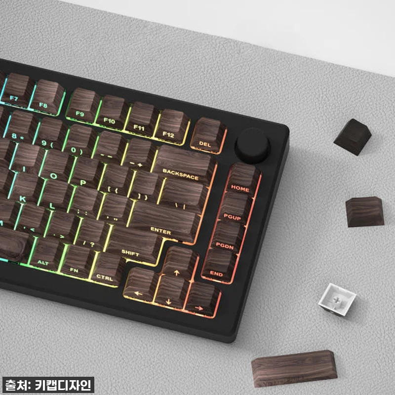 키보드 덕후 심장 저격! 월넛 키캡으 관련 이미지 2