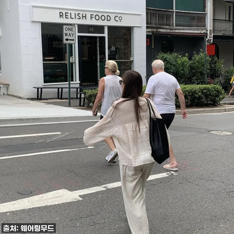 프라하 나일론 숄더백 블랙, 품절 대 관련 이미지 2