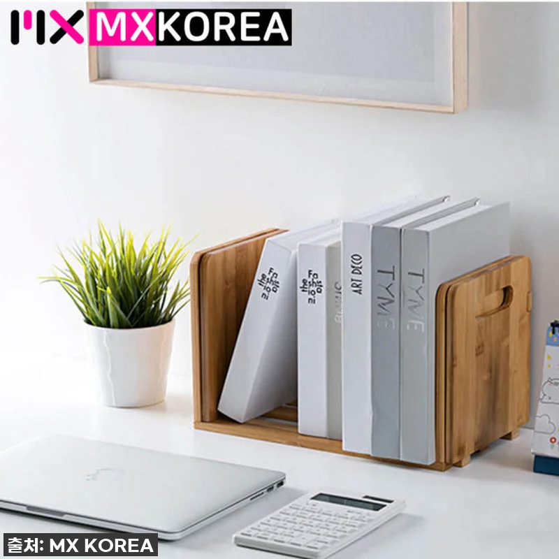 이 가격 실화?! 대나무 원목 책꽂이 관련 이미지 1