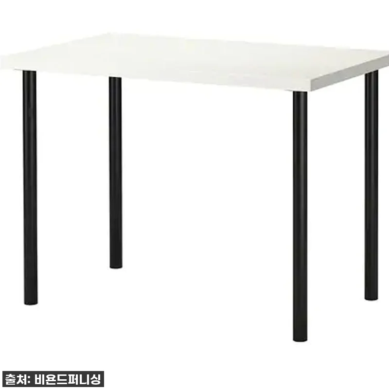 이케아 일자형 테이블 컴퓨터 공부 책 관련 이미지 4